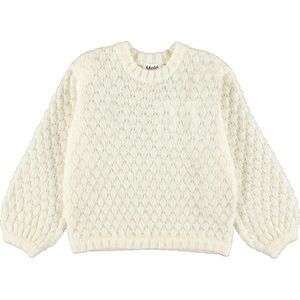 Molo Girls Gulia Sweater Pearled Ivory NWT